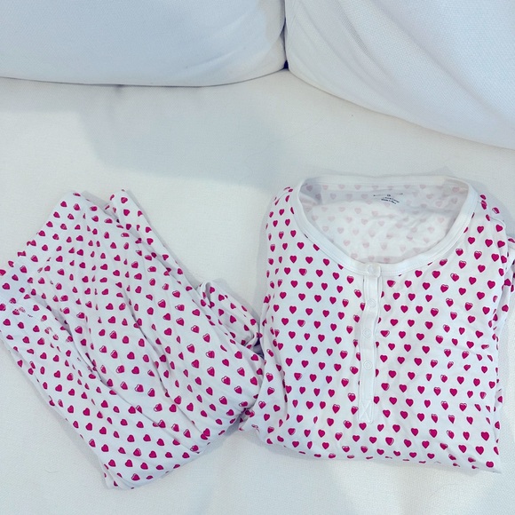 roller rabbit heart pjs - Picture 1 of 1